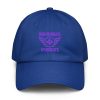 Purple Embroidered Brand Logo Dad Cap | Under Armour®