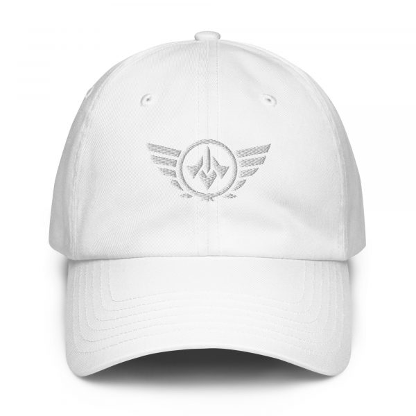White Embroidered Logo Dad Cap | Under Armour®