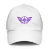 Purple Embroidered Logo Dad Cap | Under Armour®