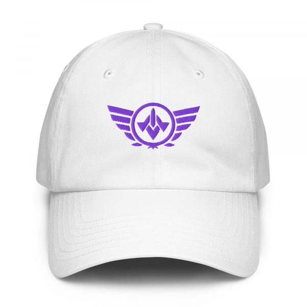 Purple Embroidered Logo Dad Cap | Under Armour®