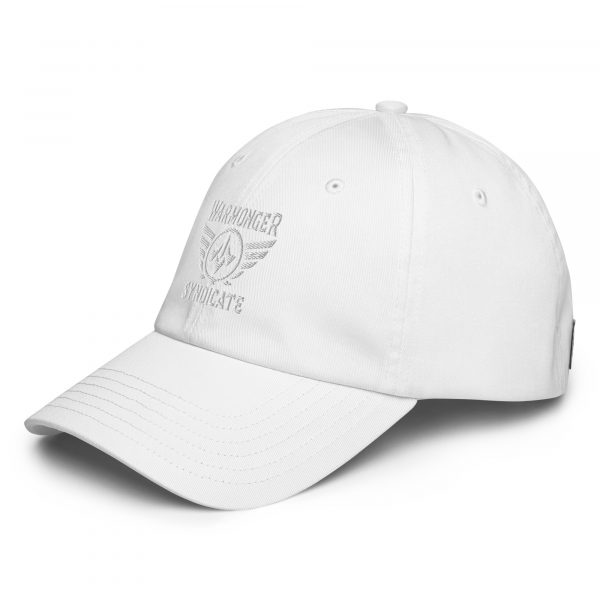 White Embroidered Brand Logo Dad Cap | Under Armour®