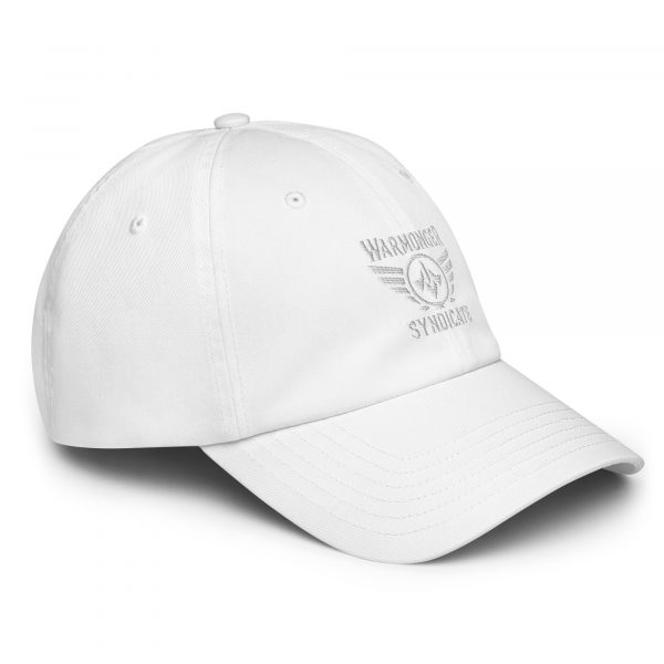 White Embroidered Brand Logo Dad Cap | Under Armour®