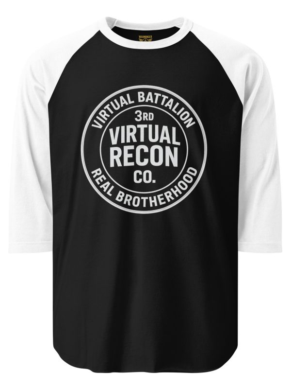 Virtual Battalion Real Brotherhood 3/4 Raglan | Classic | XS-XL