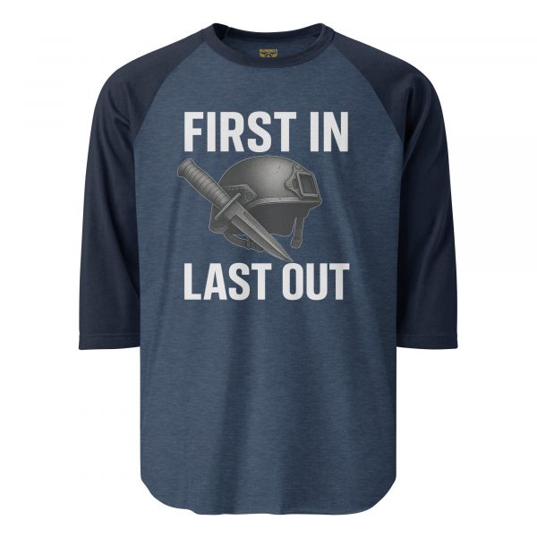 First In Last Out 3/4 Raglan | Classic | XS-XL