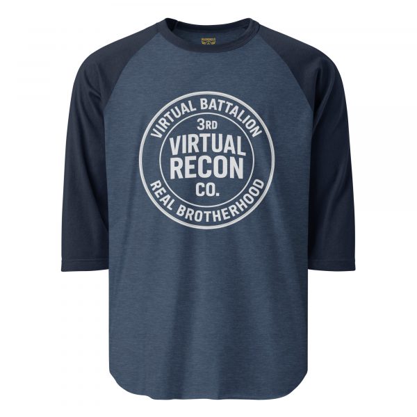 Virtual Battalion Real Brotherhood 3/4 Raglan | Classic | XS-XL