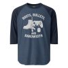 Boots, Bullets, and Bandwidth 3/4 Raglan | Classic | 2X
