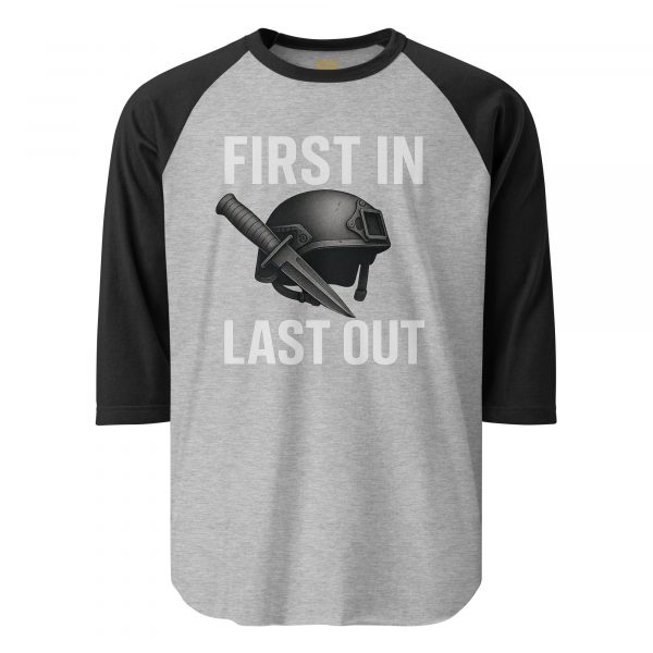 First In Last Out 3/4 Raglan | Classic | XS-XL