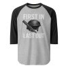 First In Last Out 3/4 Raglan | Classic | 2X
