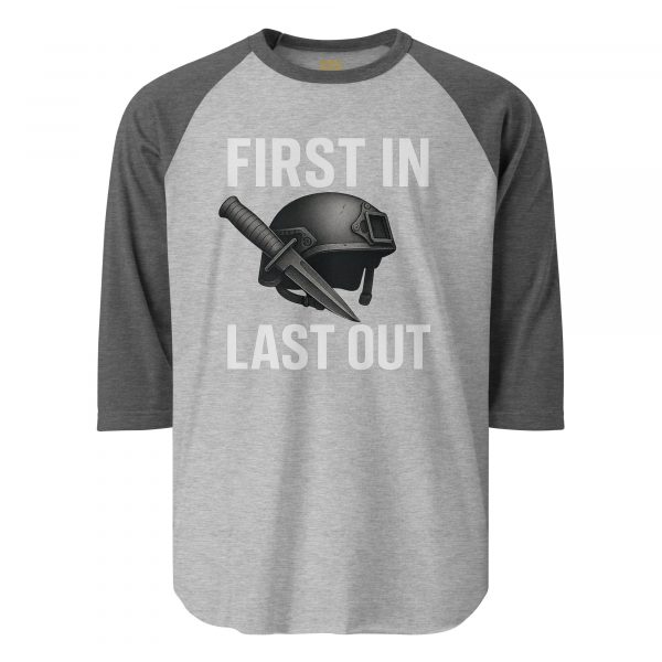 First In Last Out 3/4 Raglan | Classic | XS-XL