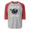 First In Last Out 3/4 Raglan | Classic | 2X