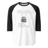 0% Luck 100% Discipline 3/4 Raglan | Classic | S-XL