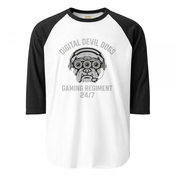 Digital Devil Dogs 3/4 Raglan | Classic | XS-XL