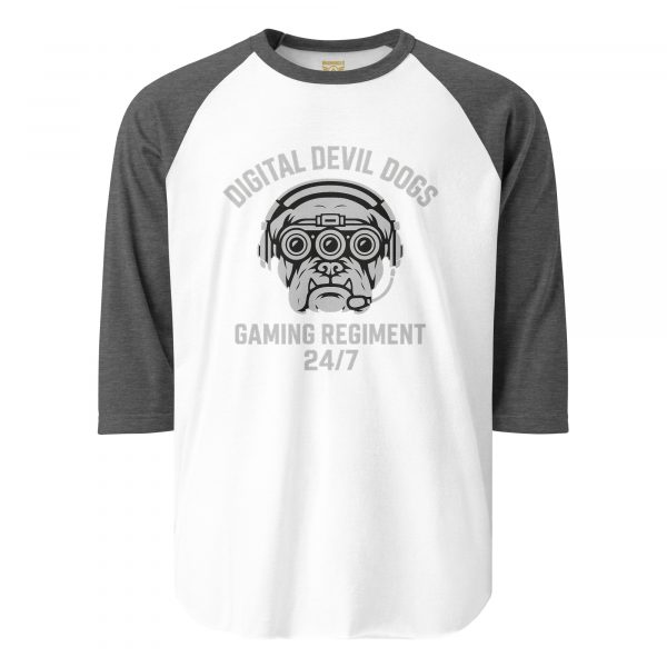 Digital Devil Dogs 3/4 Raglan | Classic | XS-XL