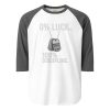 0% Luck 100% Discipline 3/4 Raglan | Classic | 2X