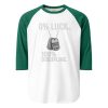 0% Luck 100% Discipline 3/4 Raglan | Classic | 2X