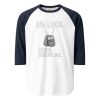 0% Luck 100% Discipline 3/4 Raglan | Classic | 2X