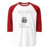 0% Luck 100% Discipline 3/4 Raglan | Classic | S-XL