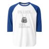 0% Luck 100% Discipline 3/4 Raglan | Classic | 2X
