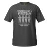 unisex-basic-softstyle-t-shirt-dark-heather-grey-front-68b53e688efc6.jpg Stacked Like A Fireteam Tee | Classic | S-XL