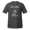 unisex-basic-softstyle-t-shirt-dark-heather-grey-front-68bcef28caeda.jpg 0% Luck 100% Discipline Tee | Classic | 2-3X