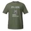 unisex-basic-softstyle-t-shirt-military-green-front-68bcef28dbd00.jpg 0% Luck 100% Discipline Tee | Classic | 2-3X