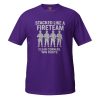 unisex-basic-softstyle-t-shirt-purple-front-68b53e687d084.jpg Stacked Like A Fireteam Tee | Classic | S-XL