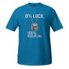 unisex-basic-softstyle-t-shirt-sapphire-front-68bcef28d40dc.jpg 0% Luck 100% Discipline Tee | Classic | 2-3X
