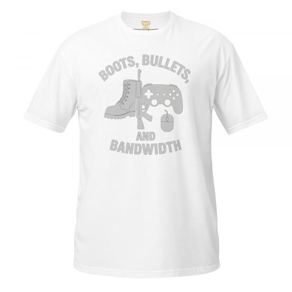 Boots, Bullets, and Bandwidth Tee | Classic | 2-3X