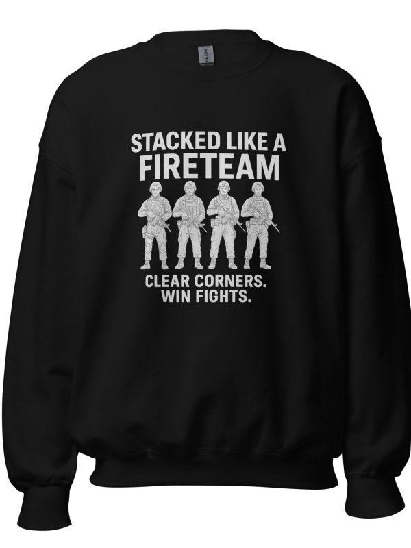 Stacked Like A Fireteam Crewneck | Classic | S-XL
