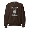 0% Luck 100% Discipline Crewneck | Classic | 2-5X