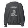 0% Luck 100% Discipline Crewneck | Classic | 2-5X