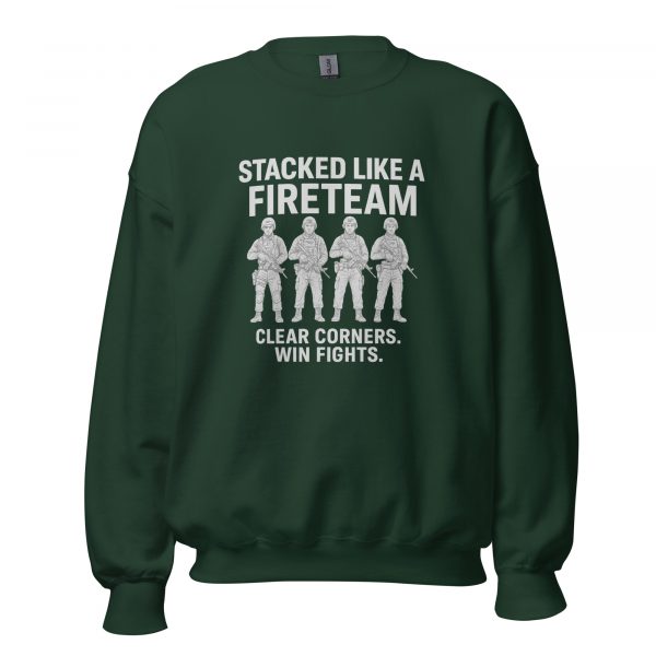 Stacked Like A Fireteam Crewneck | Classic | 2-5X