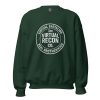 unisex-crew-neck-sweatshirt-forest-green-front-68c3405aa42ac.jpg Virtual Battalion Real Brotherhood Crewneck | Classic | 2-5X