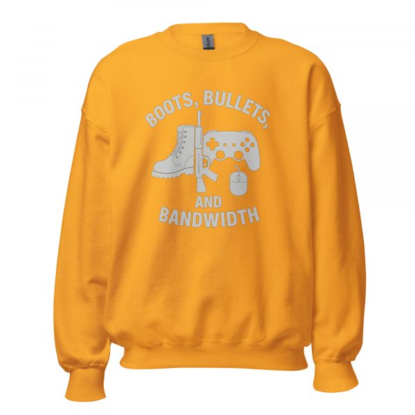 Boots, Bullets, and Bandwidth Crewneck | Classic | S-XL