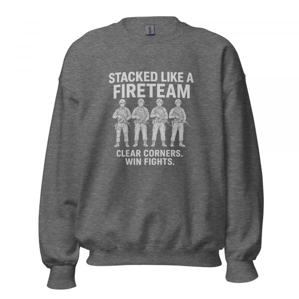 Stacked Like A Fireteam Crewneck | Classic | 2-5X