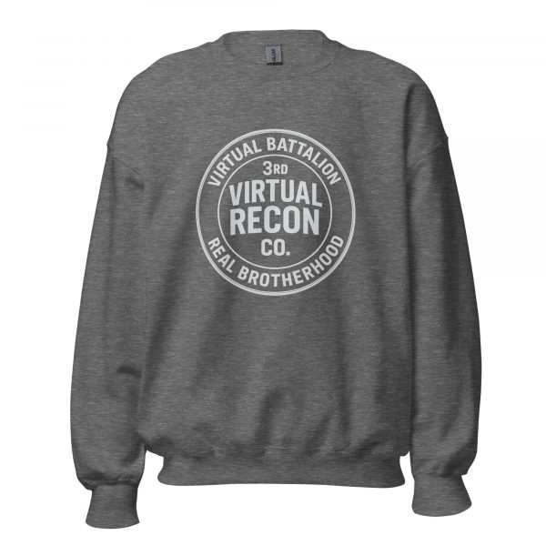 unisex-crew-neck-sweatshirt-graphite-heather-front-68c3405ad75d7.jpg Virtual Battalion Real Brotherhood Crewneck | Classic | 2-5X