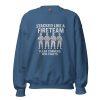 unisex-crew-neck-sweatshirt-indigo-blue-front-68b7906d4d339.jpg Stacked Like A Fireteam Crewneck | Classic | S-XL