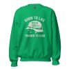 unisex-crew-neck-sweatshirt-irish-green-front-68c33eb49f34e.jpg Born To Lag Trained To Lead Crewneck | Classic | 2-5X