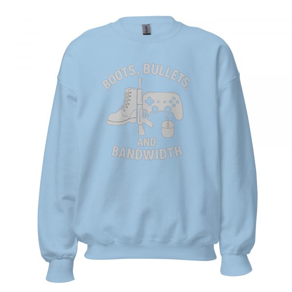 Boots, Bullets, and Bandwidth Crewneck | Classic | 2-5X