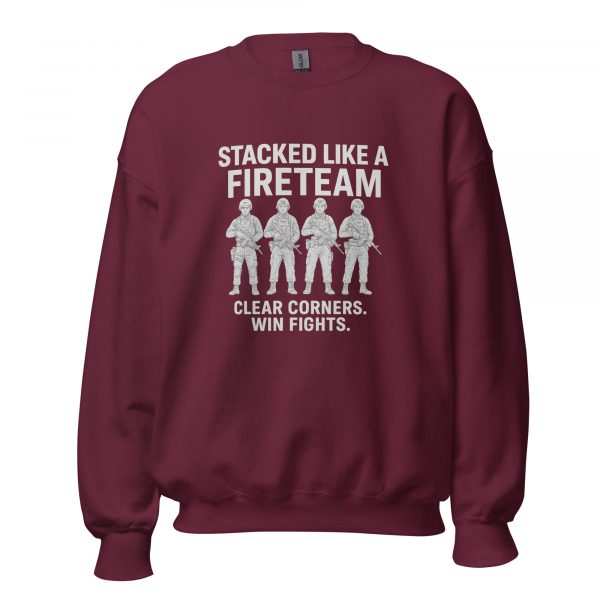 Stacked Like A Fireteam Crewneck | Classic | 2-5X