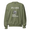 0% Luck 100% Discipline Crewneck | Classic | 2-5X
