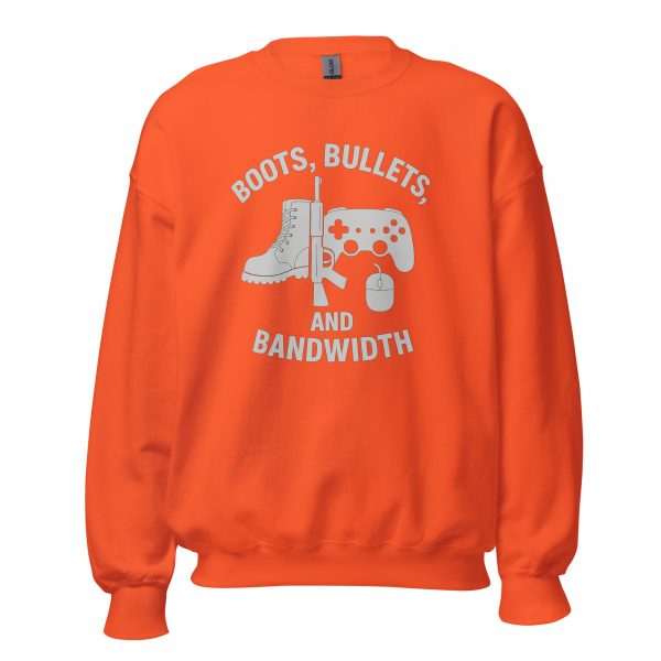 Boots, Bullets, and Bandwidth Crewneck | Classic | S-XL