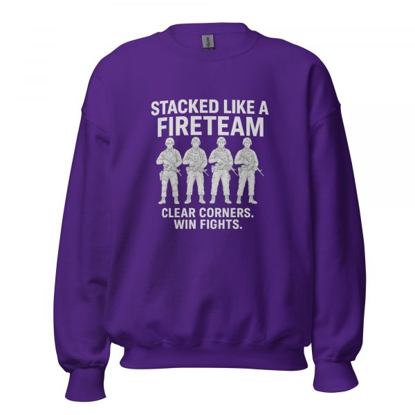 Stacked Like A Fireteam Crewneck | Classic | 2-5X
