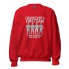 unisex-crew-neck-sweatshirt-red-front-68b7906d2703e.jpg Stacked Like A Fireteam Crewneck | Classic | S-XL