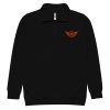 Orange Embroidered Logo 1/4 Zip Fleece Pullover | Premium | 2-3X