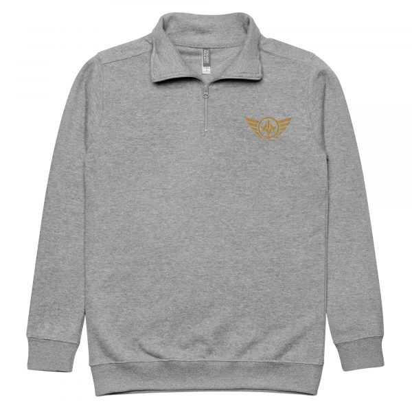 Old Gold Embroidered Logo 1/4 Zip Fleece | Premium | S-XL