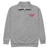 Flamingo Embroidered Logo 1/4 Zip Fleece Pullover | Premium | S-XL