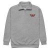 Maroon Embroidered Logo 1/4 Zip Fleece Pullover | Premium | S-XL