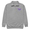 Purple Embroidered Logo 1/4 Zip Fleece Pullover | Premium | S-XL