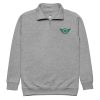 Kelly Green Embroidered Logo 1/4 Zip Fleece Pullover | Premium | S-XL